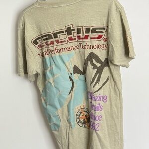 Cactus Men's Short Sleeve Tee - Beige